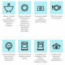 Ver imagem 3 de Chaleira Tradicional 16 Esmaltada Marmorizada Azul  - 1800 ml - Ewel