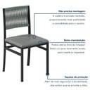 Ver imagem 6 de Kit 2 Cadeiras para Sala de Jantar Barcelona