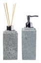 Ver imagem 1 de Kit Banheiro Lavabo Luxo Sabonete Líquido + Difusor de Essência "prata" Leônidas
