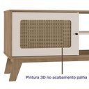 Ver imagem 5 de Rack Bancada para Tv 75 Polegadas 180 Cm 4525 Carvalho Off White Arly