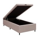 Ver imagem 1 de Base Cama Box Baú Solteiro para Colchão 88x188cm Multimóveis Cr35237 Bege