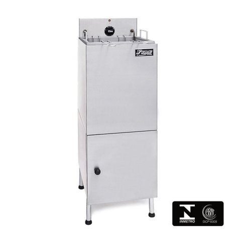 Fritador Elétrico com Filtro de Água Quadrado Simples Gabinete Feqg Fire