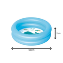 Ver imagem 4 de Piscina Banheira Infantil Bebê Inflável Redonda 28 Litros