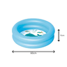 Piscina Banheira Infantil Bebê Inflável Redonda 28 Litros - 4