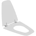 Ver imagem 2 de Assento Sanitario Poliester Plaza Sterling Silver para vaso Ideal Standard