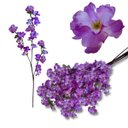 Ver imagem 4 de Kit de 12 Flores Sakura Lilás Artificial Realista para Festa Casamento e Eventos