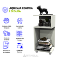 Ver imagem 4 de Mesinha Lateral Apoio de Centro Canto Aparador / Branco