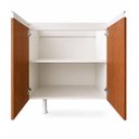 Ver imagem 3 de Gabinete de Cozinha 100% MDF com Divisor de Talheres Embutido e  Portas com Amortecedor.