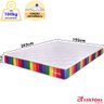 Colchão King BF D33 A Vácuo Ortopédico Espuma Certificada 193x203x17cm  - 2