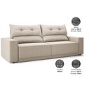 Ver imagem 5 de Sofá Lord 2,00m Retrátil e Reclinável Velosuede - Netsofas