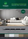Ver mais imagens de Painel Ripado/forro Lambri Preto 2750 X 455 X 9mm - Caixa com 4 Painéis = 5m2