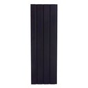 Ver imagem 4 de Painel Ripado/forro Lambri Preto 2750 X 455 X 9mm - Caixa com 4 Painéis = 5m2