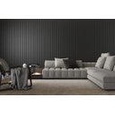 Ver imagem 6 de Painel Ripado/forro Lambri Preto 2750 X 455 X 9mm