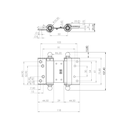 Ver imagem 4 de Dobradiça Vai e Vem em Aço com Mola 3 Polegadas Cromada
