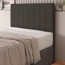 Ver imagem 7 de Cabeceira Cama Box Casal Queen Size Kharla 160cm Veludo Marrom - Desk Design