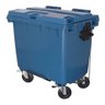 Contêiner Contentor Lixeira Plástico 660 Litros com Pedal - 1