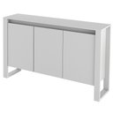 Ver imagem 1 de Balcão Para Escritório 3 Portas 1.3 ME4147 Branco - Tecno Mobili