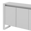 Ver imagem 3 de Balcão Para Escritório 3 Portas 1.3 ME4147 Branco - Tecno Mobili