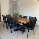 Ver imagem 2 de Jogo de Cadeiras Area Gourmet Aluminio Corda Preto