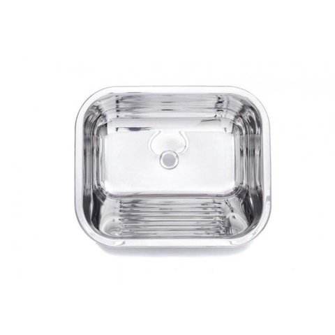 Tanque Inox Pequeno 40x40x20cm 22 L Escovado - Construinox