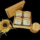 Ver imagem 5 de Kit 4 Velas Aromáticas 90gr com Caixa de Madeira Presente