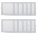 Ver imagem 1 de Kit 12 Plafon Painel LED Luminária Downlight 18W Embutir