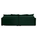 Ver imagem 7 de Sofá Sem Caixa Retrátil Reclinável 2,50m Carol Veludo Verde Adonai Estofados