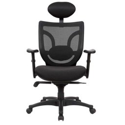 Cadeira Presidente Boss Design Tela Mesh - Estrela Nylon - 4