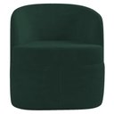 Ver imagem 6 de Kit 2 Poltronas Giratória Decorativa para Sala Dandara K04 Veludo Verde - Mpozenato