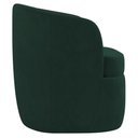 Ver mais imagens de Kit 2 Poltronas Giratória Decorativa para Sala Dandara K04 Veludo Verde - Mpozenato