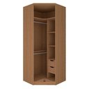 Ver imagem 2 de Modulado Canto Closet 2 Portas 245cm Rimo Setiba Plus Carvalho/off White