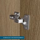 Ver imagem 4 de Modulado Canto Closet 2 Portas 245cm Rimo Setiba Plus Carvalho/off White