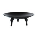 Ver imagem 2 de Lareira Braseiro Jardim Ferro Externa Portátil Preta 100cm Libaneza