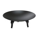 Ver imagem 1 de Lareira Braseiro Jardim Ferro Externa Portátil Preta 100cm Libaneza