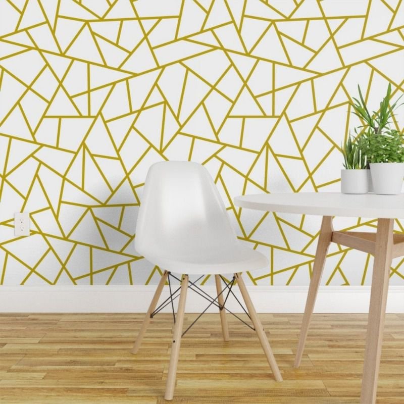 Fundo Xadrez De Mosaico Rosa E Amarelo Papel de Parede Para