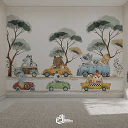 Painel Safari Aquarela-md26 - 1