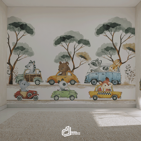 Painel Safari Aquarela-md26