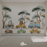 Painel Safari Aquarela-md26 - 1