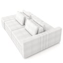 Ver imagem 7 de Sofá Ilha e Puff Sala Living 285cm Siesta M22 Boucle Branco - Mpozenato