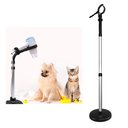 Ver imagem 1 de Suporte Secador Pet Shop Gato Cachorro Bancada Ajustavel Salao Flexivel Salao Giratorio