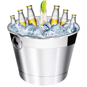 Balde de Cerveja e Gelo em Alumínio Térmico Lixado Beer 7L