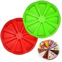 Ver imagem 1 de Casos de Silicone Redondos Walfos, Casos de Muffin para Bolo Forro de Cupcake, Colorido