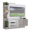 Ver imagem 6 de Estante Com Painel Tv 55" E 2 Portas França Multimóveis Br2473 Branco/ Lacca Fumê