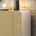 Ver imagem 6 de Aparador Buffet para Sala de Jantar 2 Portas Orgânico Pozzi B01 Off White Champgne
