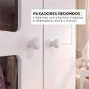 Ver imagem 5 de Guarda-Roupas Infantil Diamante New 100% MDF 4 Portas 4 Gavetas