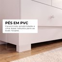 Ver mais imagens de Guarda-Roupas Infantil Diamante New 100% MDF 4 Portas 4 Gavetas