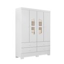 Ver imagem 4 de Guarda-roupas Infantil Diamante New 100% Mdf 4 Portas 4 Gavetas
