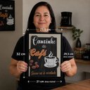 Ver imagem 3 de "Cantinho do Café Sirva-Se À Vontade"Quadro Decora Cozinha