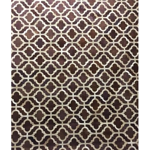 Tapete Couro 250x300 Patchwork Condor