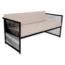 Ver imagem 2 de Namoradeira Santiago para Área Externa de Fibra Sintética